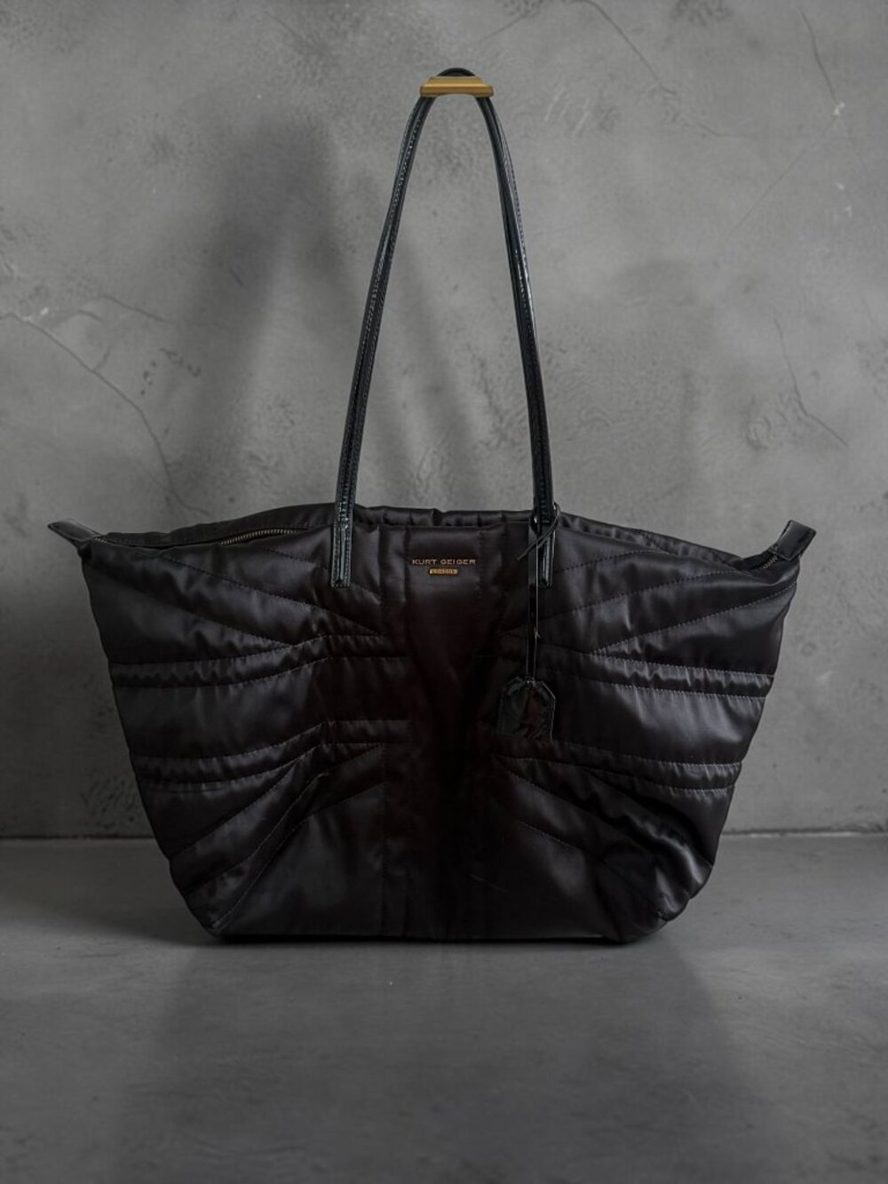 KURT GEIGER London Recycled Union Jack Shopper Tote Bag